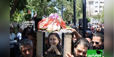 صحبت های تلخ بهرام بدخشانی، همسر مرحوم بهناز نازی در تشییع پیکر وی / اگه میخوای بری برو...+ ویدئو