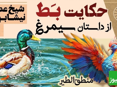 داستان‌های کوتاه و زیبایی که باید بشنوید/ منطق الطیر عطار، بخش 4؛ حکایت مجذوب کننده مُرغابی و مرد دیوانه