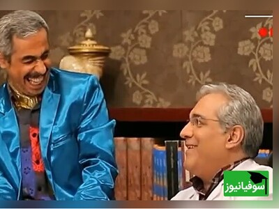 (ویدئو) پشت صحنه خنده‌دار از حسابداری علمی و سنتی "مهران مدیری" و "جواد رضویان" در سریال «درحاشیه»/ اینجی سودیش کوجیست؟