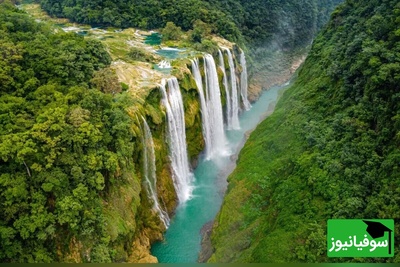 ویدیو / بزرگ‌ترین آبشار زمین اصلاً روی زمین نیست! آب مروارید تنگه دانمارک، فراتر از نیاگارا