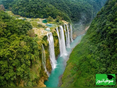 ویدیو / بزرگ‌ترین آبشار زمین اصلاً روی زمین نیست! آب مروارید تنگه دانمارک، فراتر از نیاگارا