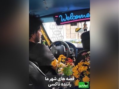 زنگ خلاقیت: ابتکار و نوآوری تحسین برانگیز راننده خوش ذوق تهرانی در چیدمان ماشینش با گل و عروسک /زندگی هنوز خوشگایاشو داره