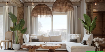 نگاهی به خانه‌ای که انگار از دنیای خیال بیرون آمده؛ شاهکار معماری مینیمال مدیترانه‌ای