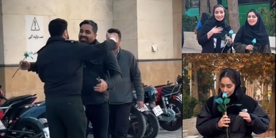 (فیلم) شگفتانه پلیس خنده را بر لب دختر پسرهای دانشجو نشاند