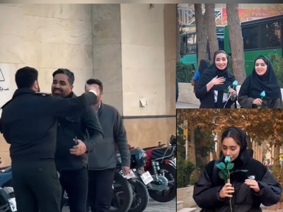 (فیلم) شگفتانه پلیس خنده را بر لب دختر پسرهای دانشجو نشاند