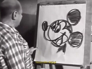 ویدیو/ آموزش طراحی به سبک خاص انیماتور دیزنی/ فقط تسلط و مدل حرکت دست‌هاش رو ببینید