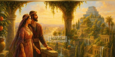 (ویدئو) باغ‌هایی که از دل عشق زاده شدند؛ مهندسان مادی چگونه بابل را سبز کردند؟