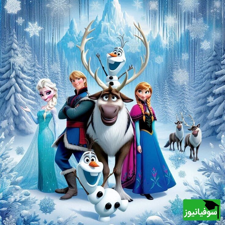 ویدیو آموزشی کاربردی / یادگیری زبان انگلیسی با انیمیشن پرطرفدار «Frozen» همراه با زیرنویس فارسی چسبیده