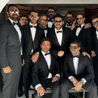 رونمایی از تنها فوتبالیست حاضر در جشن عروسی رضا گلزار: من و رضا از اول ابتدایی با هم همکلاس بودیم رفاقت ما حالا حدوداً 40 ساله شده است و...