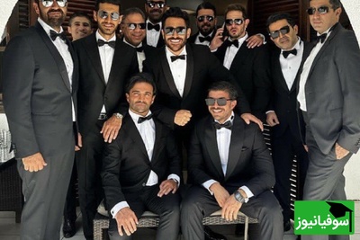 رونمایی از تنها فوتبالیست حاضر در جشن عروسی رضا گلزار: من و رضا از اول ابتدایی با هم همکلاس بودیم رفاقت ما حالا حدوداً 40 ساله شده است و...