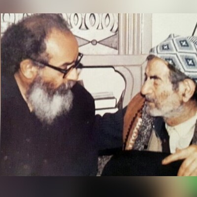 قاب زیبایی از رفاقت 40 ساله “استاد شهریار” و “استاد هوشنگ ابتهاج”/ «سایه» مهمان خانه مادری شهریار در دوران دانشجویی+ تصاویر