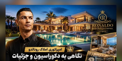 زندگی میلیاردی کریستیانو رونالدو از نمای نزدیک؛ عمارت‌هایی که هوش از سرتان می‌برند! + عکس