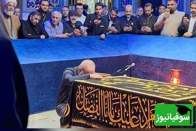 نجواهای بی‌صدا در حریم رضوی؛ حضور سرزده پزشکیان بر تربت پاک رهبر شهید انقلاب+ویدیو