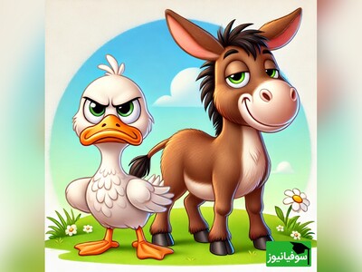 ویدئو/ یادگیری زبان انگلیسی با انیمیشن «اردک بداخلاق و الاغ خوشحال»/ همراه با زیرنویس فارسی