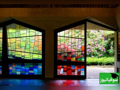 ویدیو/ قابی فوق نوستالژی از ترکیب هنر، ابتکار و معماری/ علت استفاده از شیشه‌های رنگی در معماری به سبک سنتی چه بود؟