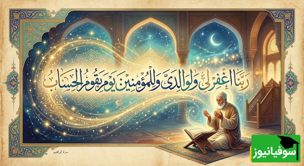 «رَبَّنَا اغْفِرْ لِی وَلِوَالِدَیَّ وَلِلْمُؤْمِنِینَ یَوْمَ یَقُومُ الْحِسَابُ»