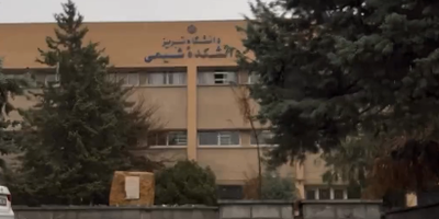 ویدیویی زیبا از هوای بارانی دانشکدۀ شیمی دانشگاه تبریز/ هوای خوشمزۀ بهاری رو میشه از تو کلیپ حس کرد