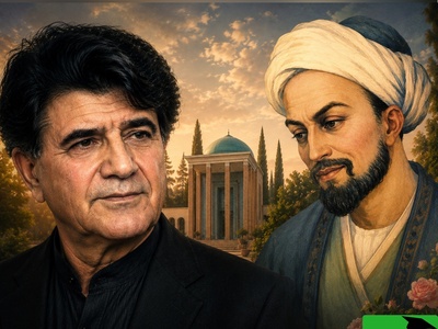 صدای آسمانی که روح رو به پرواز درمیاره/ تصنیف زیبای استاد شجریان بر غزل عاشقانه سعدی: به تو حاصلی ندارد غَمِ روزگار گفتن+فیلم