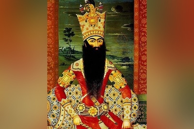 (ویدئو) مرمت تابلوی فتحعلی شاه قاجار با تکنیک و مهارت تمام‌عیار در موزه ویکتوریا و آلبرت لندن