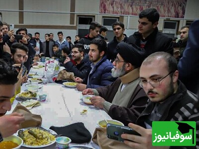 (ویدئو) گفت‌وگویی صمیمی و همسفره شدن شهید آیت الله آل‌هاشم با دانشجویان دانشگاه تبریز در سلف