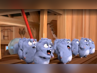 (ویدئو) زنگ انشای عجیب با تم زمستانی در مدرسۀ موش‌ها😍