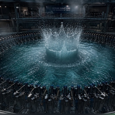(ویدئو) از لبخند روی آب تا شبیه‌سازی طوفان؛ راز حوضچه‌ای که آینده مهندسی دریایی را می‌سازد