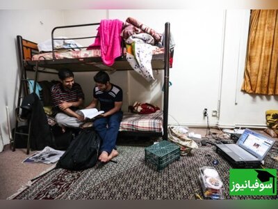 (ویدئو) وضعیت خوابگاه دانشجویان پسر/ خلاقیت موج می‌زنه، فقط پرواز کَفتَر و چادر دخترش!