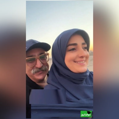 ویدئو/موتورسواری عاشقانه ستاره سادات قطبی و شهرام شکیبا در سواحل دریای خزر/  این دو نفر به همه ثابت کردن، وقتی عشق باشه فاصله سنی 14 سال هیچ اهمیتی نداره