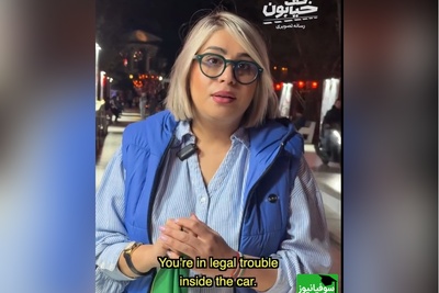 صحبتهای جالب دختر ایرانی از کف خیابان: هیچوقت پیامک حجاب برای من نیومده.../ حقیقتا از اعلام آتش بس خیلی ناراحت شدم😢+ ویدئو