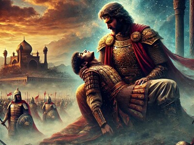 ویدیو / بازسازی تراژیک ترین لحظه تاریخ اساطیری ایران به لطف تکنولوژی روز؛ لحظه مرگ سهراب توسط پدرش رستم