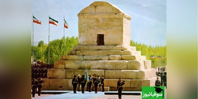 ویدیو | بازسازی تصاویر هوایی از چادرهای جشن 2500 ساله؛ تخت جمشید در خدمت نمایش تجملات پهلوی