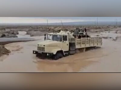 (ویدئو) امداد‌رسانی ارتش به کنکوری‌های جامانده در سیل