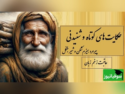 حکایت‌های خواندنی/ زیباترین داستان کلیله و دمنه؛ هیزم‌شکن پیر و شیر جوانمرد/ بقول قدیمیا قبل از اینکه دل برنجانی کلامت را بسنج، تیر رفته برنمیگردد به آغوش کمان...