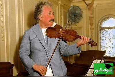 (ویدیو) لحظه‌ای کمیاب از زندگی اینشتین/ نوازندگی ویولن و حضور در کنار السا در توکیو