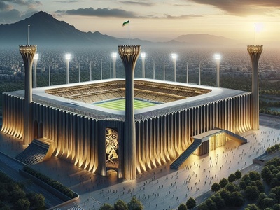 نگاهی خیره‌کننده به نقش هنر و تاریخ ایران باستان در استادیومی که چشم‌ها را مسحور می‌کند + عکس