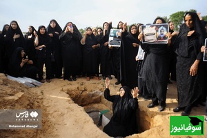 تشییع پیکر مطهر شهیده ایلماه بیلکی