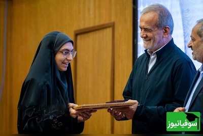 شوخی‌های غیرمنتظره رئیس‌جمهور با دختران و پسران المپیادی + تصاویر خاص و دیدنی