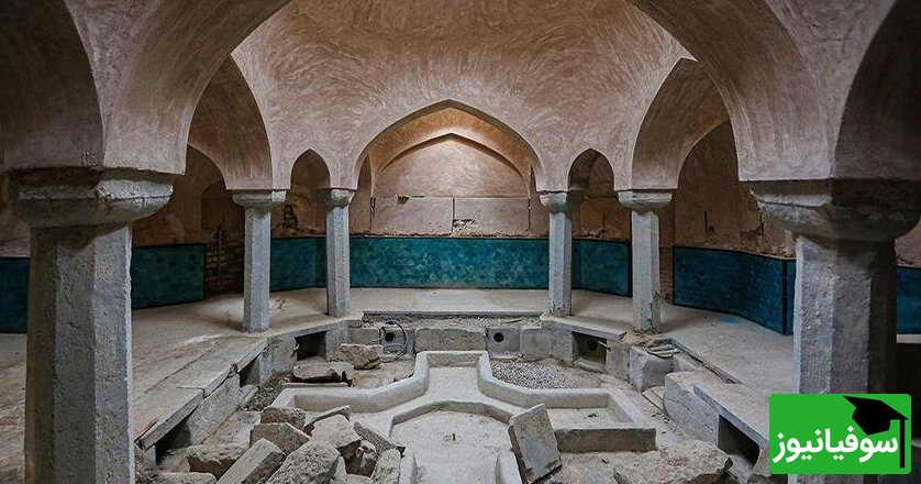 (ویدئو) راز گرم شدن حمام تاریخی شیخ بهایی فاش شد/ یک شمع و مقداری طلا...