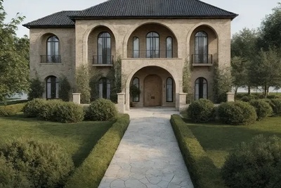 نگاهی بهت‌آور به معماری سرای نیاسر با تلفیقی هنرمندانه و مدرن از معماری سنتی ایرانی با رویکردهای مینیمالیسم معاصر / بهشت واقعی به این میگن