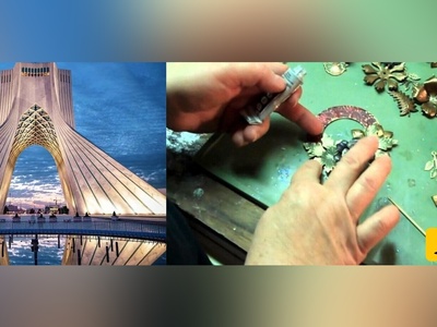 خلاقیت بی نظیر جواهرسازی که با الهام از برج آزادی، اصالت ایرانی را به درخشش کشید/ جایی که خلاقیت و اصالت ایرانی به زیبایی درخشش می‌یابند👌