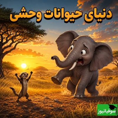 (ویدئو) مستند حیات وحش حیوانات/ راز بقا، این داستان: فیلِ خشمگین در برابر یک رقیب غیر منتظره