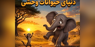 (ویدئو) مستند حیات وحش حیوانات/ راز بقا، این داستان: فیلِ خشمگین در برابر یک رقیب غیر منتظره
