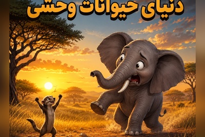 (ویدئو) مستند حیات وحش حیوانات/ راز بقا، این داستان: فیلِ خشمگین در برابر یک رقیب غیر منتظره