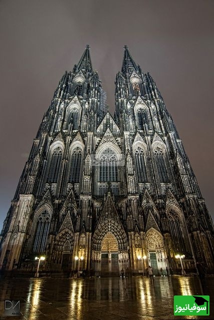 (ویدئو) نگاهی به معماری خیرهکننده و شاهکار کلیسای کلن آلمان؛ 632 سال وقت برای ساخت یک افسانه گوتیک / از برجهای سر به فلک تا شیشههای جادویی!