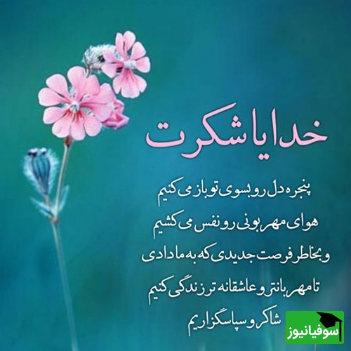 عکس نوشته شکرگزاری