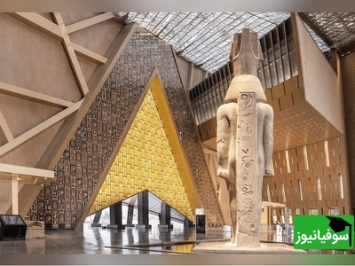 (ویدیو) سفری عمیق به داخل موزه‌ی بزرگ مصر با تمدن خاص/  بنایی باشکوه در کنار اهرام جیزه برای نمایش صدهزار گنجینه‌ از  تاریخ