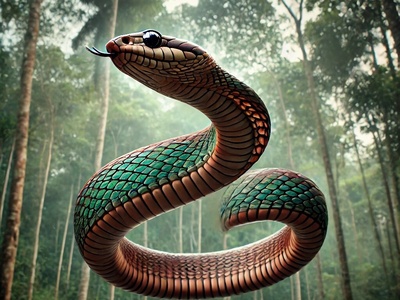 ویدئوی حیات وحش روز| آیا داستان مارهای افسانهای که پرواز میکردند را شنیده بودید؟ این یکی واقعی است!