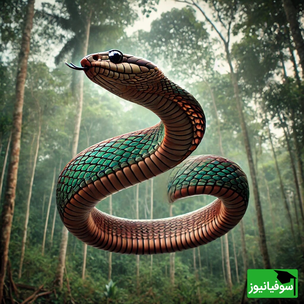 ویدئوی حیات وحش روز| آیا داستان مارهای افسانهای که پرواز میکردند را شنیده بودید؟ این یکی واقعی است!