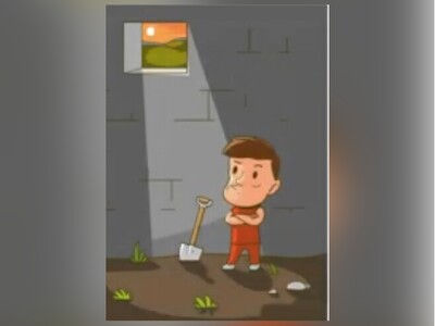 (ویدئو) معمای جذاب فرار از زندان همراه پاسخ/ 60 ثانیه فرصت دارید که با این تست هوش خود را امتحان کنید